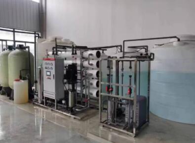 中型反滲透設備+EDI高純水設備